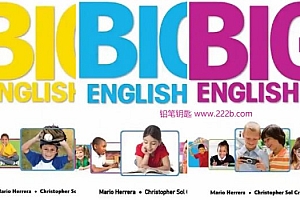 《Big English 培生朗文教材1-6》PDF+音频+视频+交互软件 百度云网盘下载